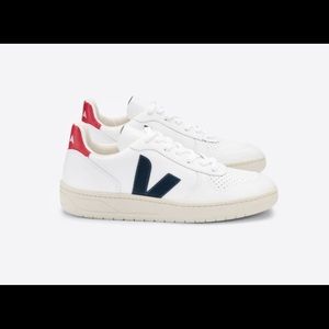 Vera-V-10 LEATHER WHITE NAUTICO PEKIN size 7